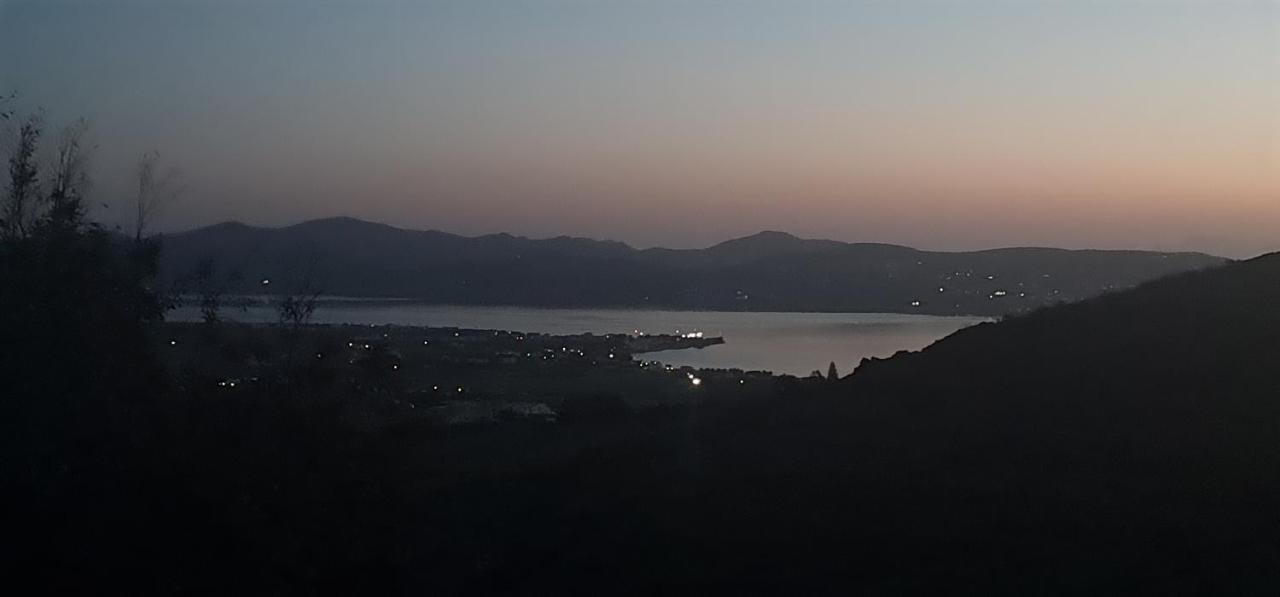 Romantic Sunset Cycladic House In Sotires Moni Christou Dasous Exterior foto